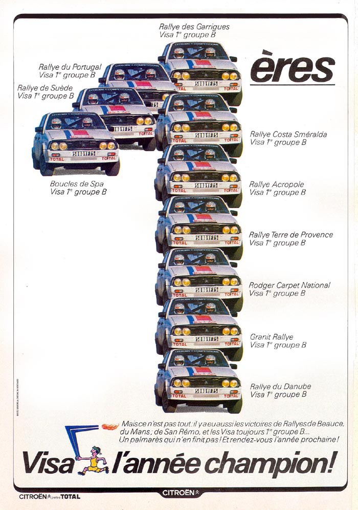 Visa Trophée 1983